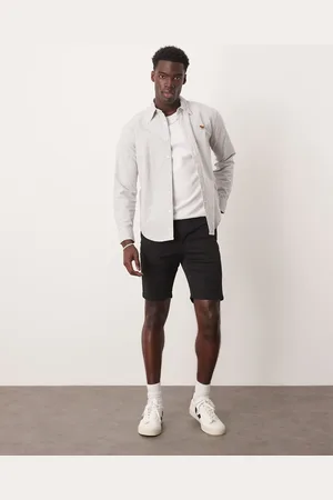 SELECTED Sorte chino-shorts i slim fit