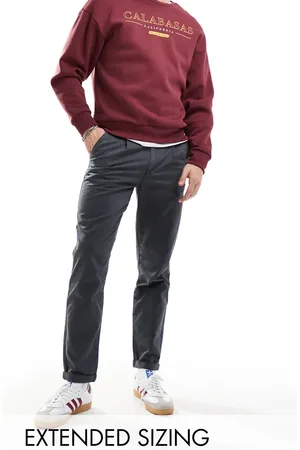 ASOS Klassiske, stive chinos i vasket