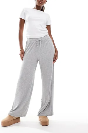 Cotton On Cotton On - Sleep Recovery - Gråmelerede pyjamasbukser