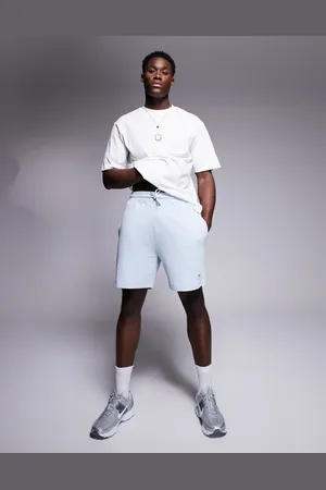 Hugo Blue Blå løstsiddende jerseyshorts - Del af sæt