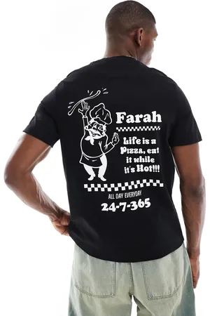Farah Powis - T-shirt med grafik på ryggen