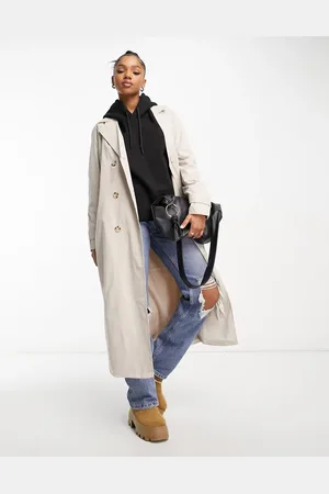 JDY Oversized trenchcoat-Neutral