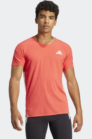 adidas Adizero - Rød løbe-t-shirt