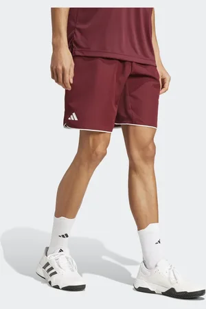 adidas Club Tennis Climacool - Mørkerøde shorts