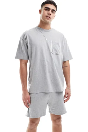 ASOS Pyjamassæt med hvide kantdetaljer