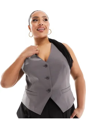 ASOS ASOS DESIGN Curve - skræddersyet vest