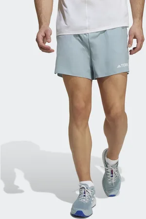 adidas Terrex Multi - Blågrå lette shorts