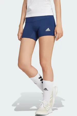 adidas Marineblå 4-tommer-shorts med hvide detaljer
