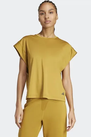 adidas Yoga - Gul T-shirt-Brun