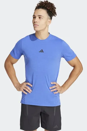 adidas Designed-for-training - Blå træning-t-shirt