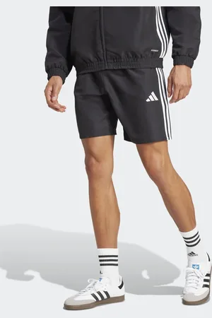 adidas Tiro 25 Essentials - Sorte/hvide vævede shorts