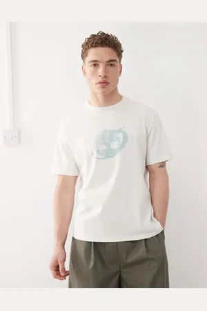 Timberland T-shirt med logografik på brystet