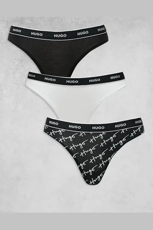 HUGO BOSS HUGO - Bodywear - Pakke med 3 par G-strenge i forskellige farver med tekstlogo-Multifarvet