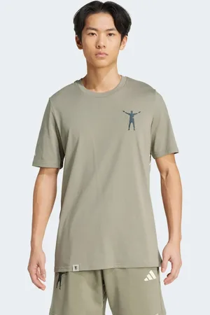 adidas Jude Bellingham - Lerfarvet T-shirt-Grøn