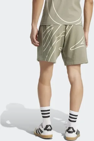 adidas Jude Bellingham - Lerfarvede shorts-Grøn