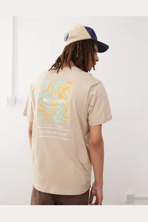 Columbia Barton Springs - T-shirt med korte ærmer og grafik-Neutral