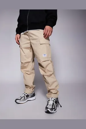 Hugo Blue Gadic - Beige cargobukser-Neutral