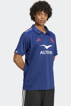adidas France Rugby - trøje med hjemmebanedesign