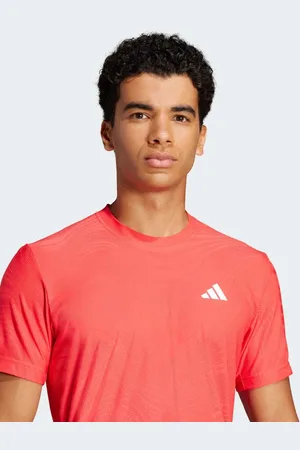 adidas Tennis Pro Climacool+ Freelift - Klar og rød T-shirt