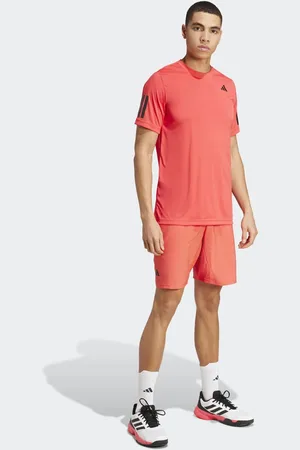 adidas Club Tennis Climacool - Røde shorts med 3 striber