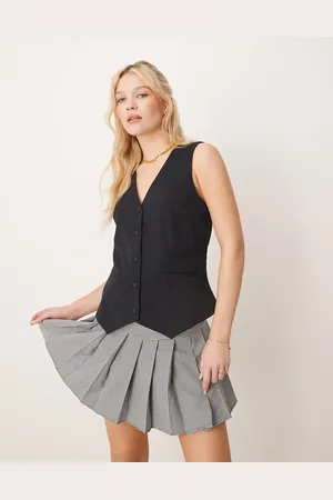 Abercrombie & Fitch Vest med lav halsudskæring