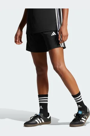 adidas Tiro 25 - Essentials - Sorte shorts med hvide detaljer