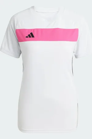 adidas Tiro 25 Essentials - Lysegrå og lyserød trøje
