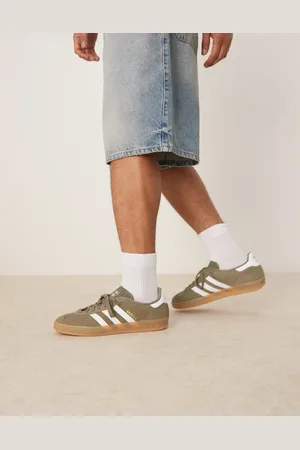 adidas Gazelle Indoor - Kakifarvede sneakers-Grøn