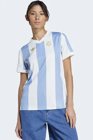 adidas Argentina Anniversary - Trøje med lyseblå og hvide striber