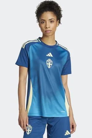 adidas Sverige 25 Kvindelandshold - Marineblå udebanetrøje