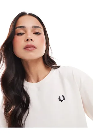 Fred Perry Lyserød T-shirt med rund hals