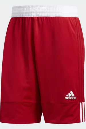 adidas 3g Speed - Røde vendbare shorts med hvide detaljer