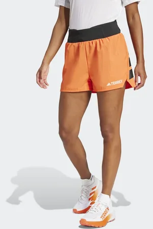 adidas Xperior - Orange shorts med grå detaljer