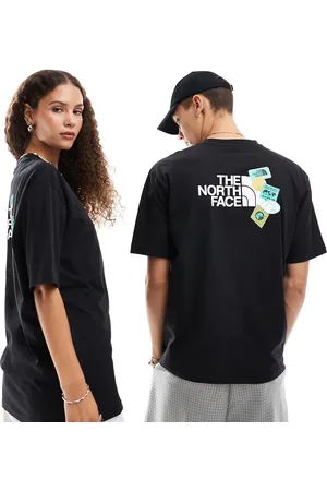 The North Face Expedition Stickers - Oversized T-shirt med print på ryggen i - Kun hos ASOS
