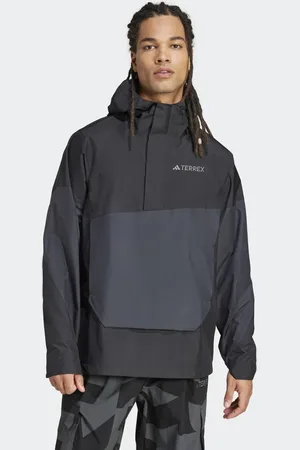 adidas Terrex Xploric 2.5l Climaproof - Sort og grå regnanorak
