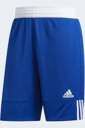 adidas 3g Speed - Blå vendbare shorts med hvide detaljer