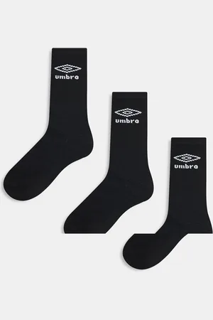 Umbro Pakke med 3 par sorte sportssokker