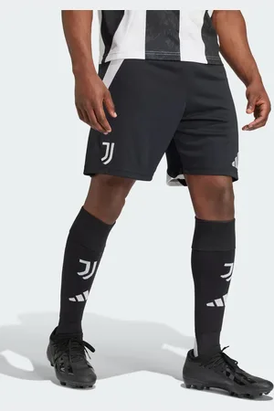 adidas Juventus 24/25 - Sorte shorts med hvide detaljer og hjemmebanedesign