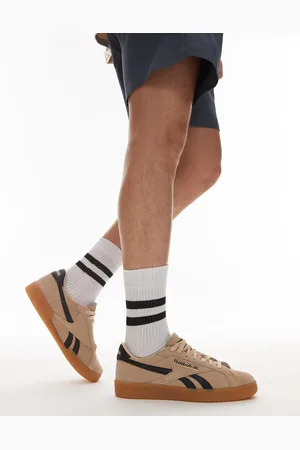 Reebok Club C Grounds - Gyldenbrune/sorte sneakers-Neutral