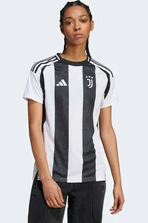 adidas Juventus 24/25 Home - Hvid og sort fodboldtrøje