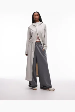 Rains Bold - Beige lang regnjakke-Neutral