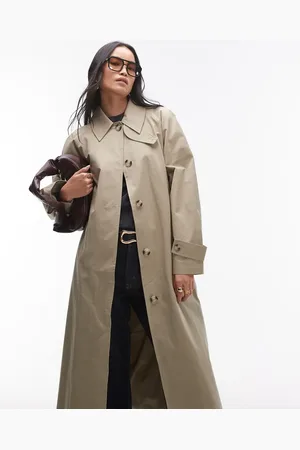 Topshop Den ultimative trenchcoat i -Neutral