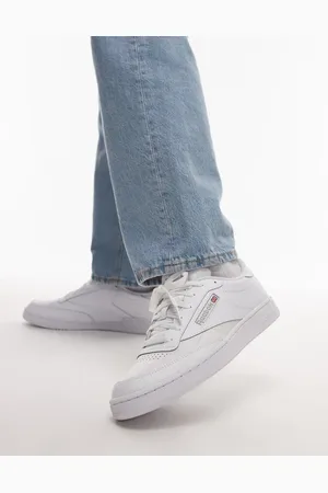 Reebok Club C - Sneakers i råhvid/grå