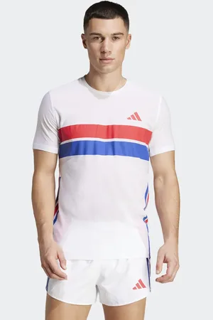 adidas Adizero - løbe-T-shirt med retro-design