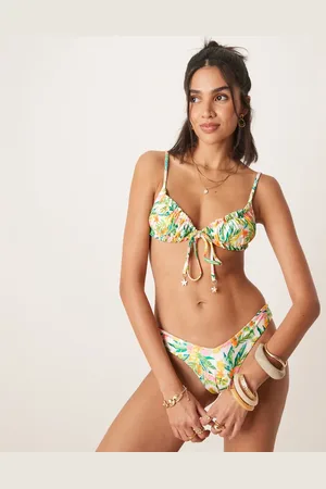 Kulani Kinis Golden Hour - Gule og Y-formede bikinitrusser