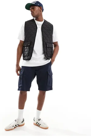 GANT Cargoshorts i twill i afslappet pasform