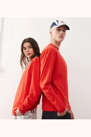 COLLUSION Unisex - T-shirt med lange ærmer