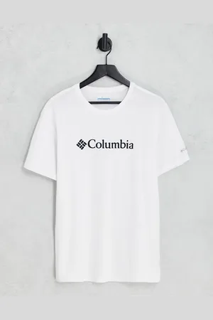 Columbia CSC - basis-T-shirt med logo på brystet