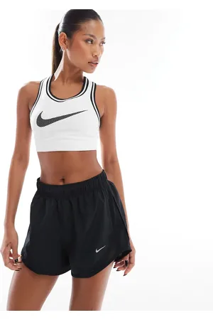 Nike Tempo Dri-FIT - Sorte 3-tommers shorts med mellemhøj talje