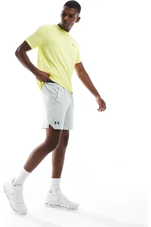 Under Armour Vanish - Grønne og vævede 6-tommers shorts med grafik
